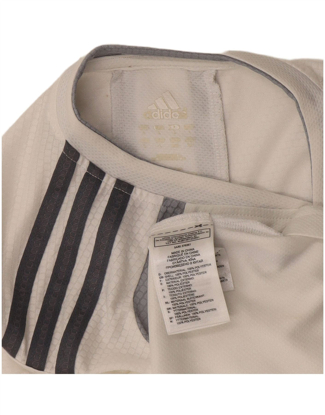 Adidas Herre Climalite Vest Top Stor Hvid Colourblock Polyester
