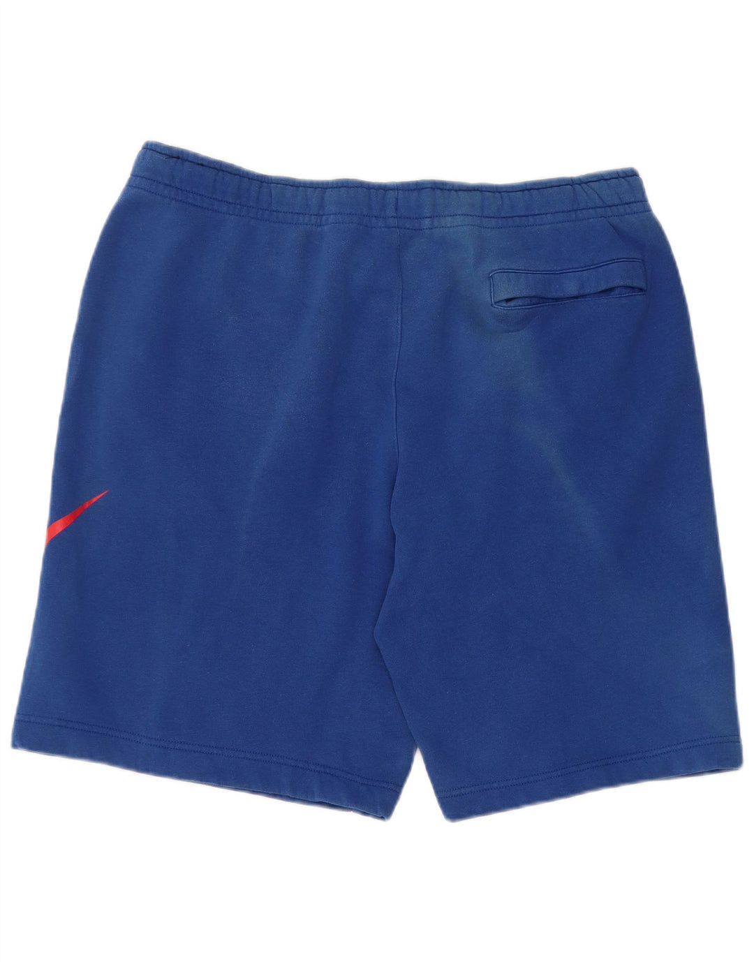 Nike Herre grafiske sportsshorts XL blå bomuld