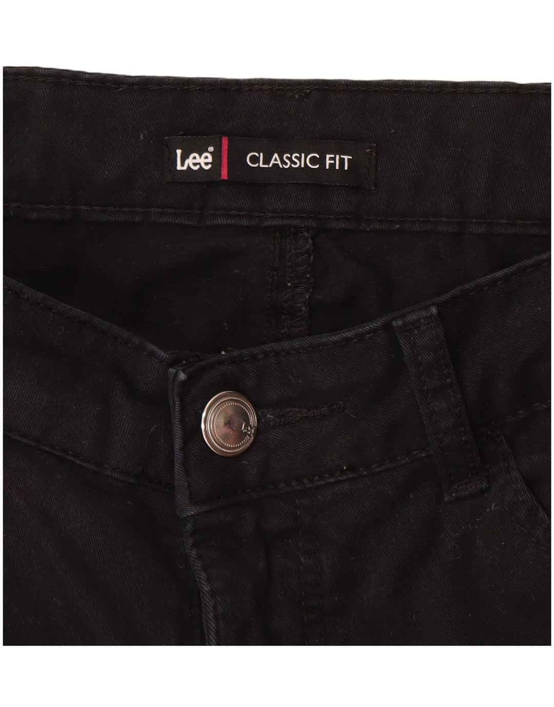 LEE Dame Classic Fit Capri Bukser W32 L22 Sort