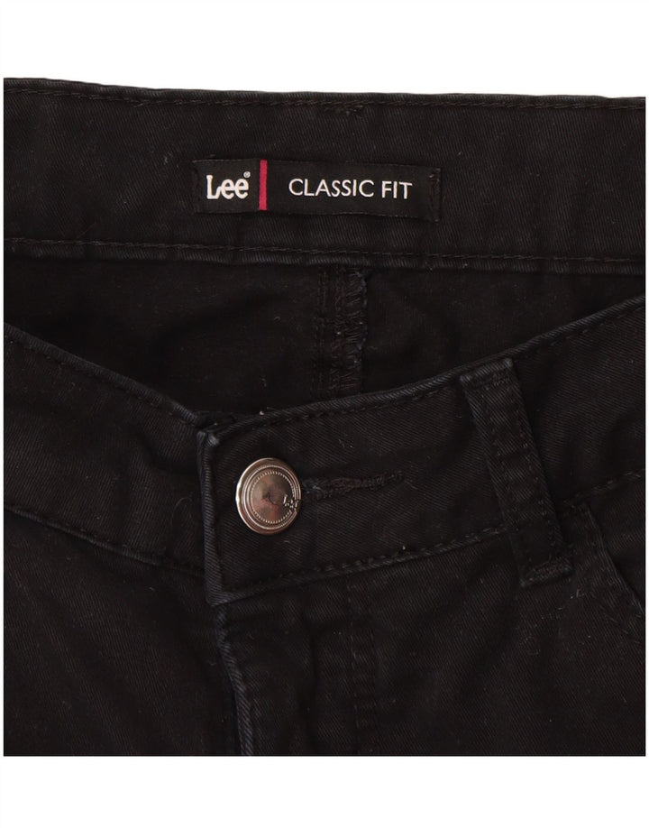 LEE Dame Classic Fit Capri Bukser W32 L22 Sort