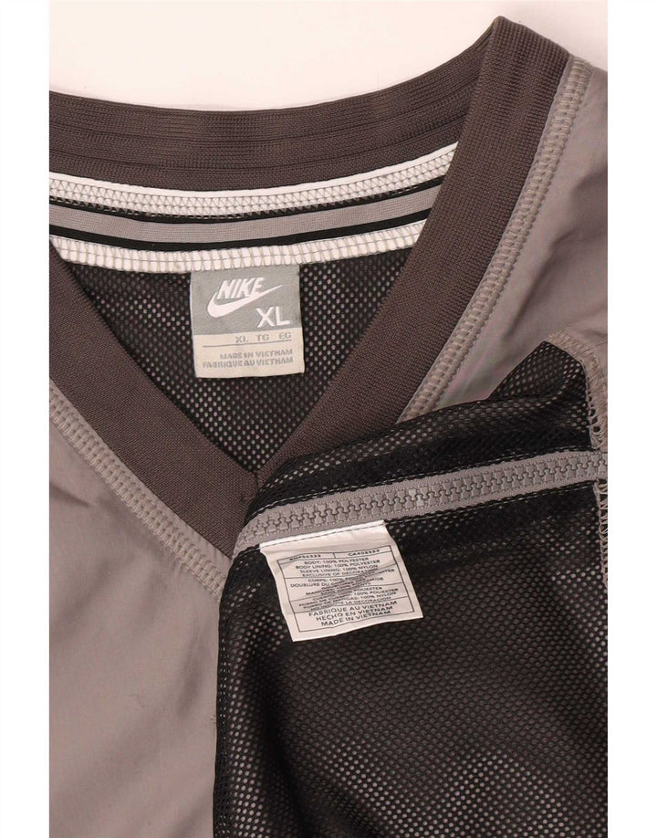 Nike Herre Pullover træningsdragt Top XL Grå Polyester