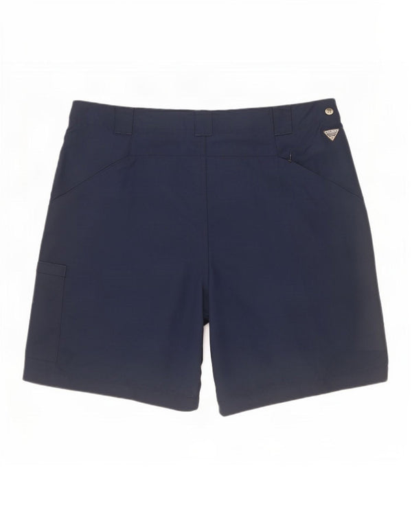 Columbia Dame Cargo Shorts Medium W32 Navy Blue Nylon