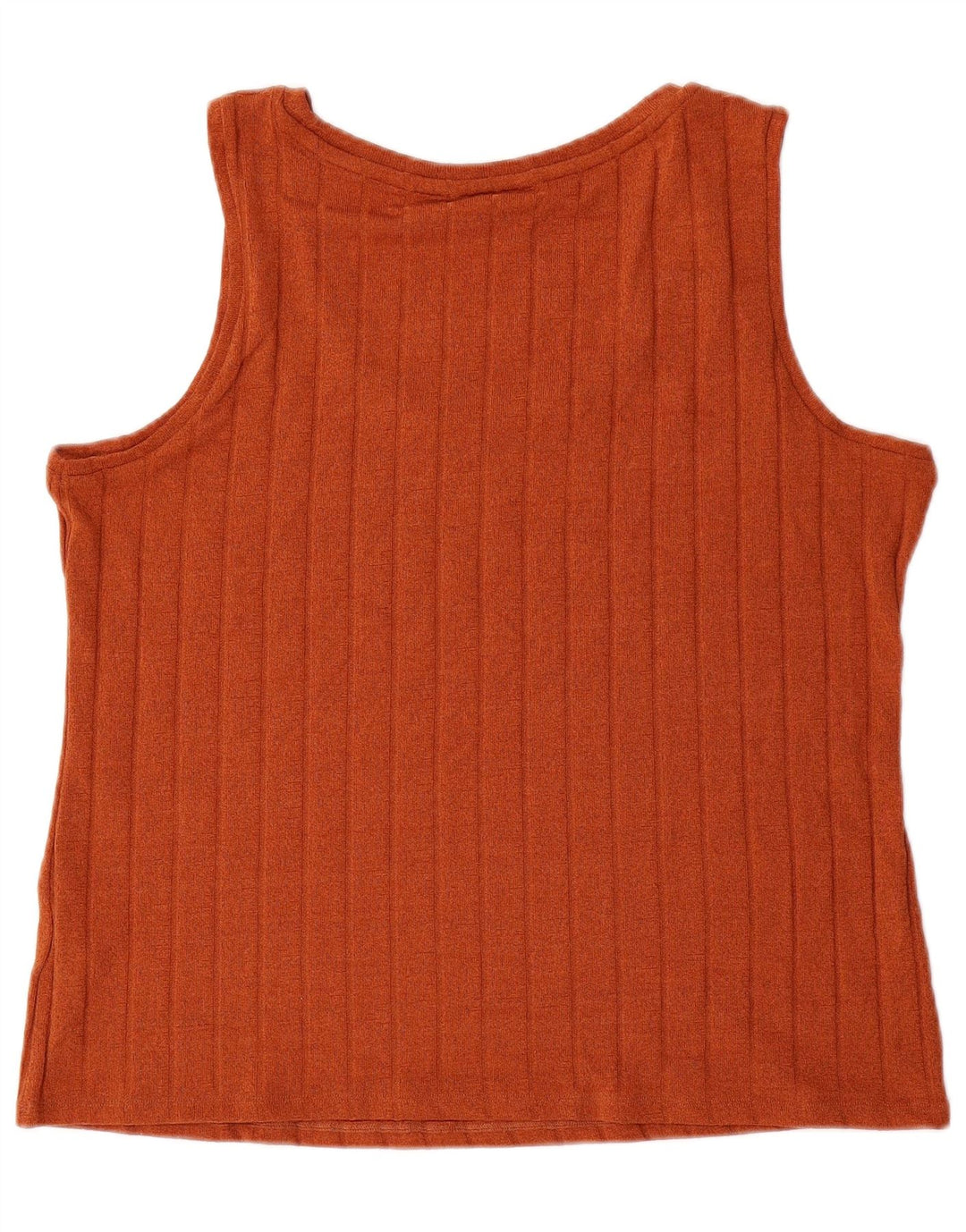 Marks & Spencer Damevest Top UK 22 3XL Orange Polyester