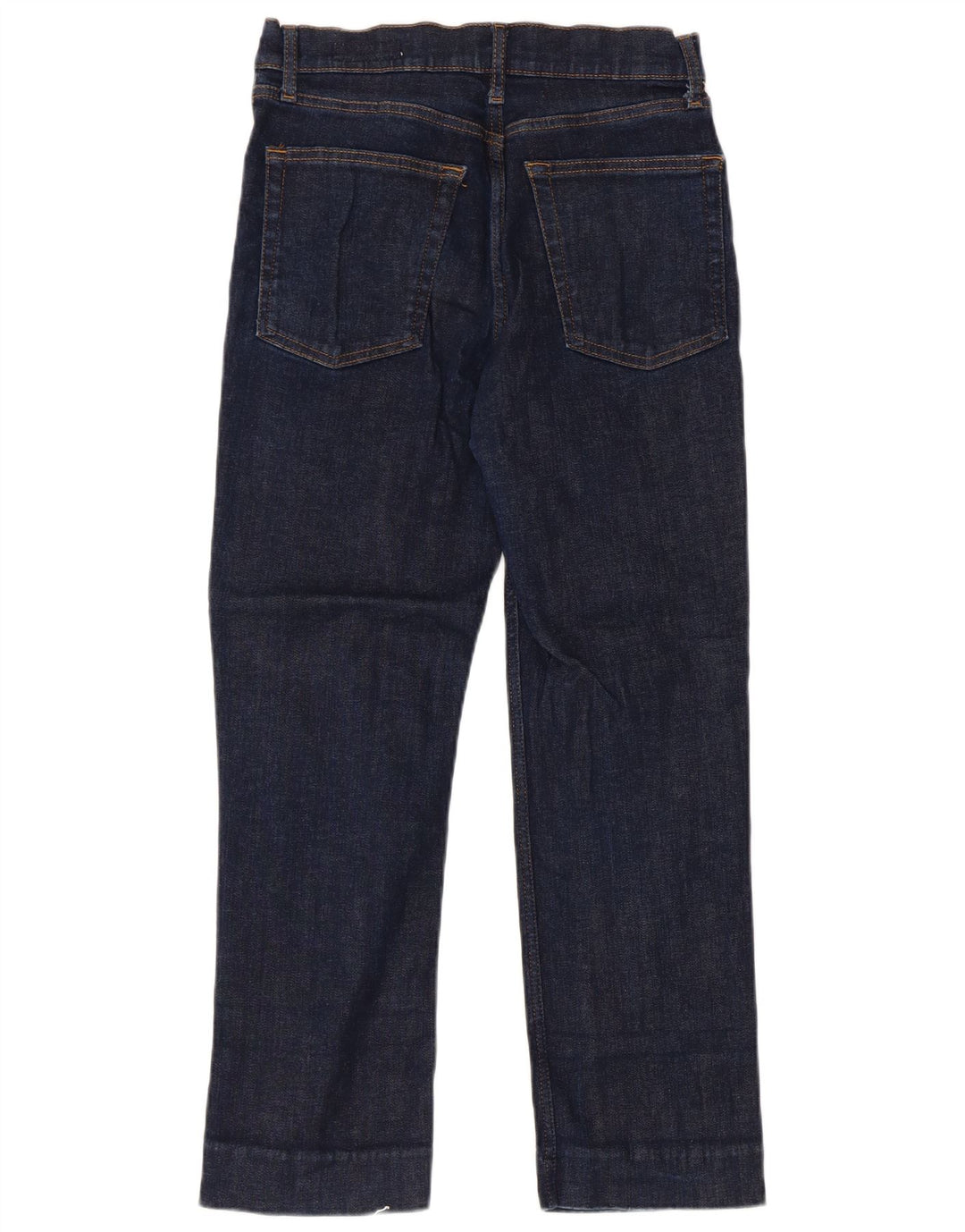 ZARA Womens Cropped Jeans EU 42 Large W32 L26 Navy Blue
