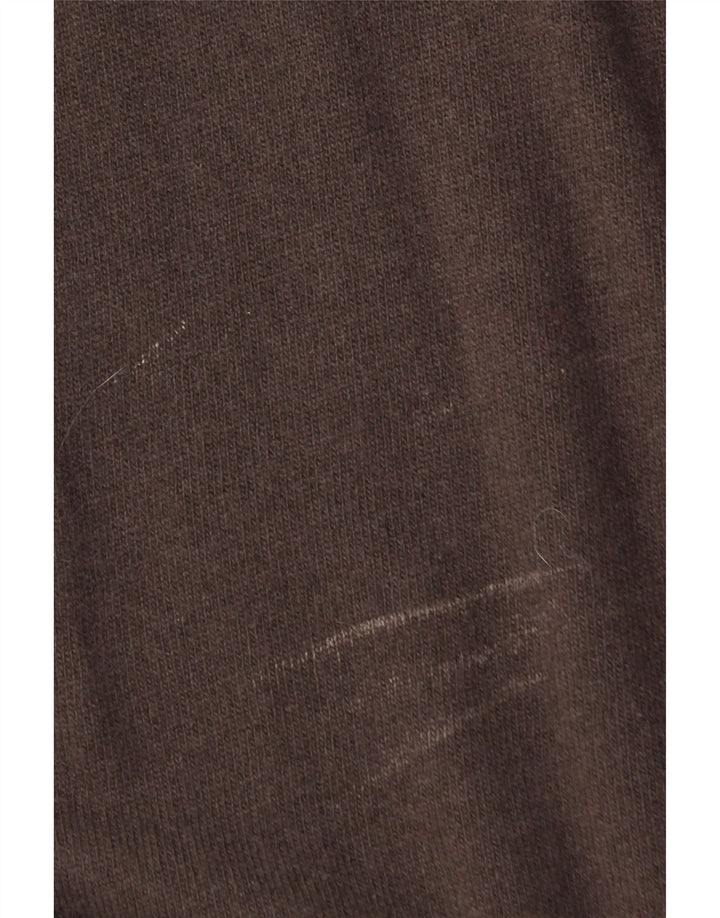 Benetton Dame Rullehals sweater Medium Brun Uld