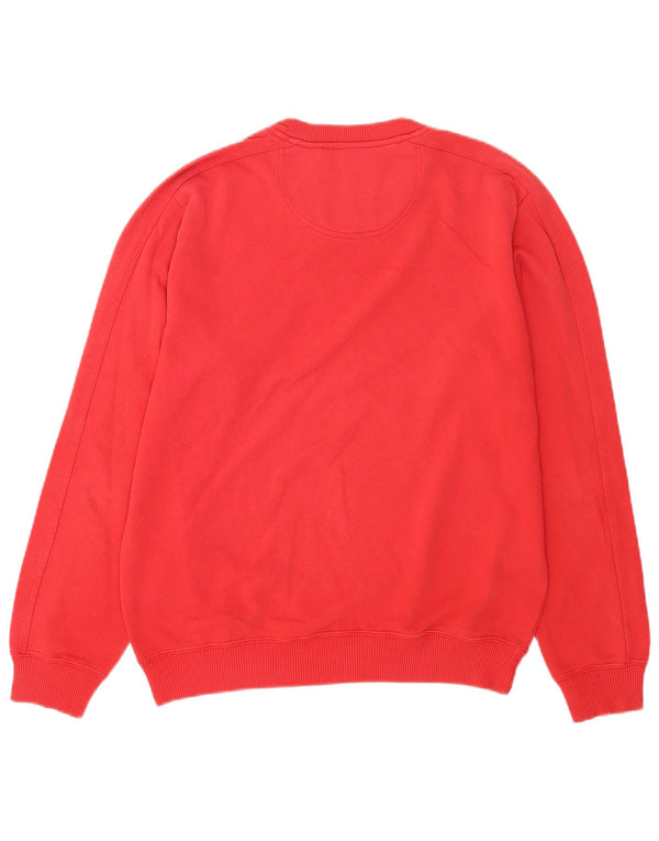 Champion Herre Sweatshirt Jumper Medium Rød Bomuld