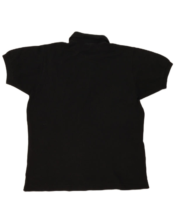Lacoste Herre Polo Shirt Størrelse 5 Large Sort Bomuld