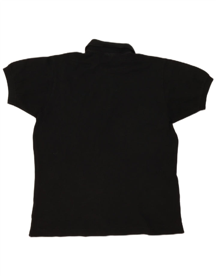Lacoste Herre Polo Shirt Størrelse 5 Large Sort Bomuld