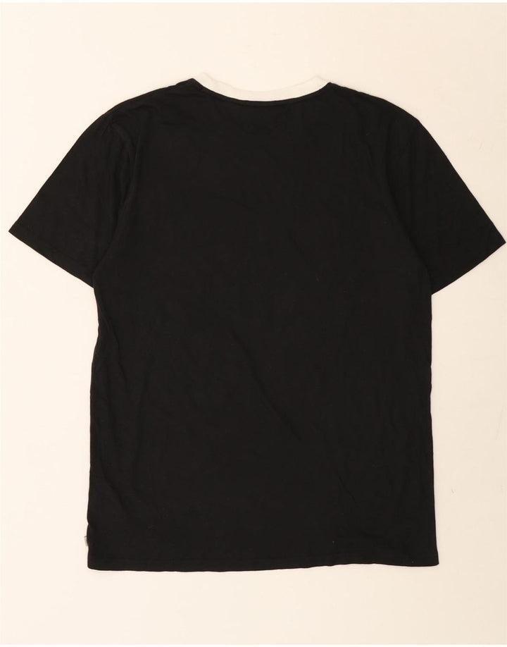 Vans Herre Grafisk T-Shirt Top Stor Sort Geometrisk Bomuld