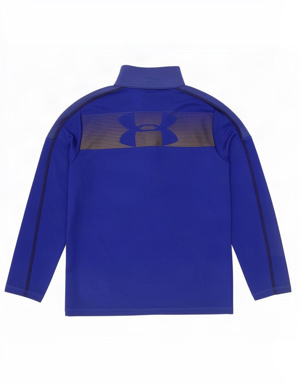 Under Armour Boys Grafisk Pullover Træningsdragt Top 10-11 år Medium Blå