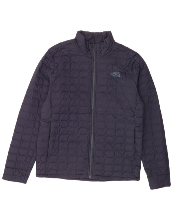 The North Face Herre polstret jakke UK 40 Large Navy Blue Nylon
