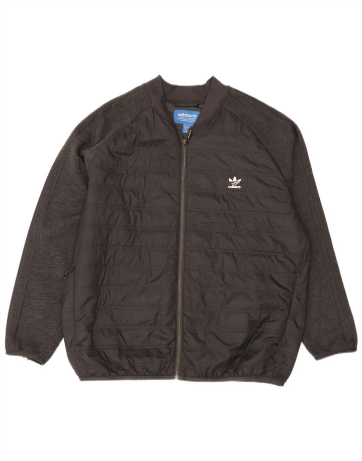 Adidas Polstret Herrejakke UK 42 XL Sort Polyester