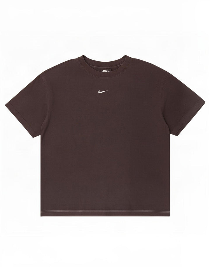 Nike T-shirt top til mænd, stor sort bomuld