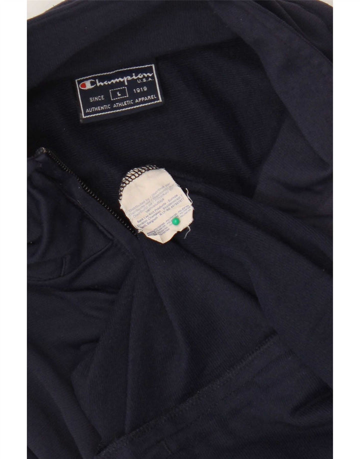 Champion Herre træningsdragt Topjakke Stor marineblå polyester
