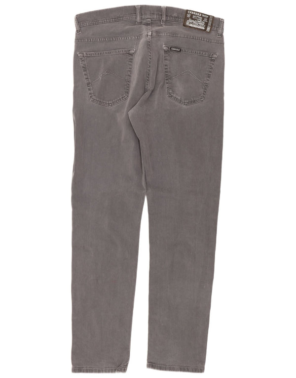 Carrera Herre 717 Slim Fit Casual Bukser IT 52 XL W36 L32 Grå Bomuld