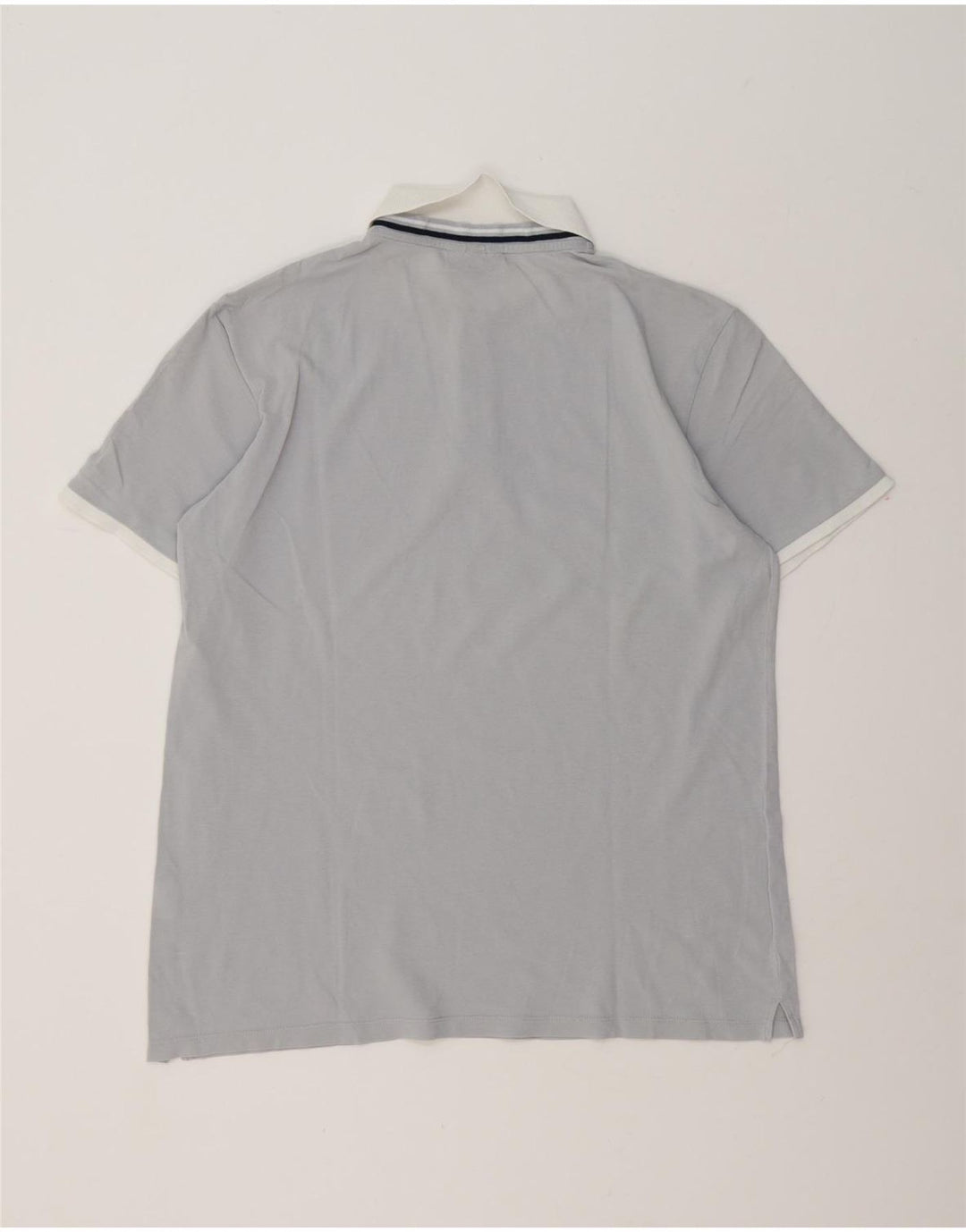 Trussardi herre poloshirt XL grå bomuld