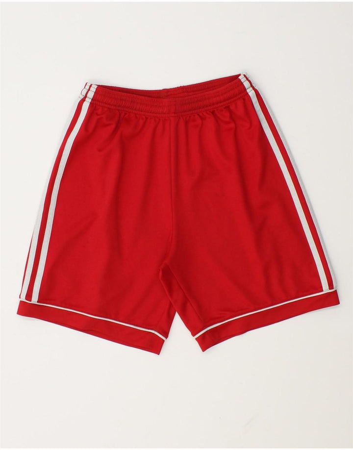 Adidas Boys Climalite Sportshorts 13-14 år Rød Polyester