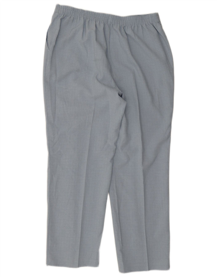 Marks & Spencer Chinobukser til kvinder UK 16 Large W32 L26 Blue Check