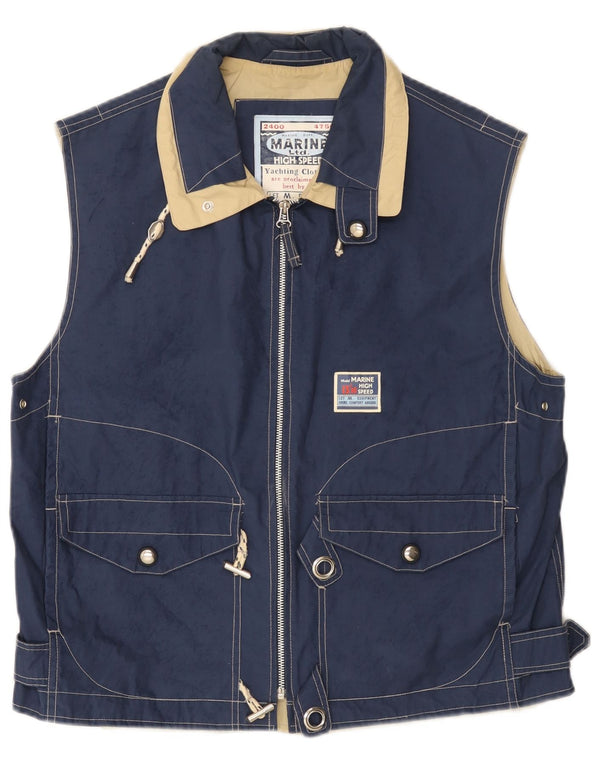 Marinetøj Herre Yachting Utility Gilet UK 38 Medium Navy Blue