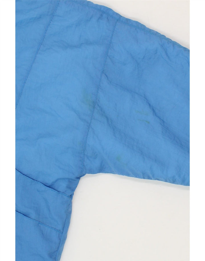 VINTAGE Womens Windbreaker Jacket EU 38 Medium Blue Polyamide Vintage Vintage and Second-Hand Vintage from Messina Hembry 