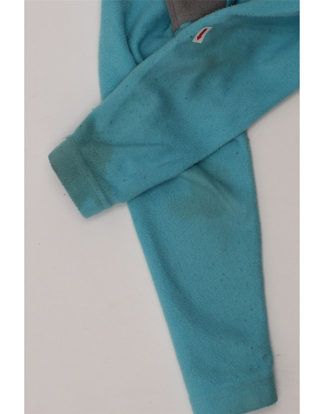 THE NORTH FACE Girls Fleece Jacket 5-6 Years XS Turquoise Polyester Vintage The North Face and Second-Hand The North Face from Messina Hembry 