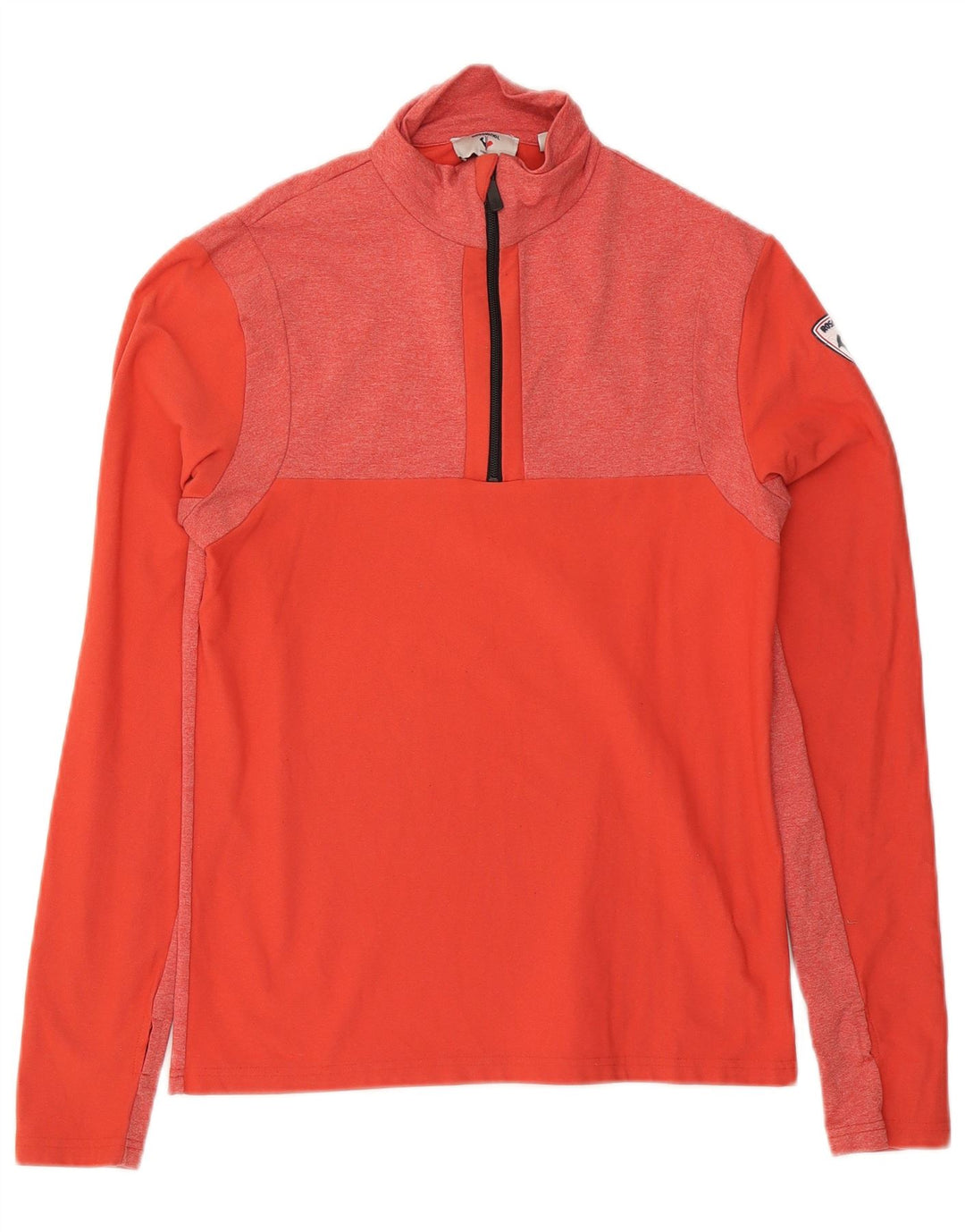 Rossignol Herre Pullover Træningsdragt Top Lille Rød Flecked Polyester