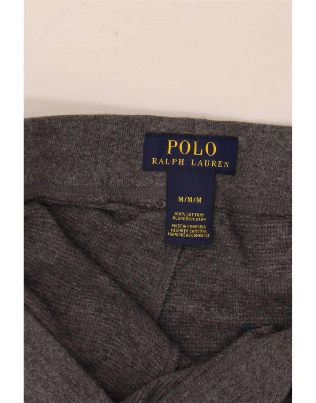 POLO RALPH LAUREN Herre træningsdragt Bukser Medium Grå Bomuld