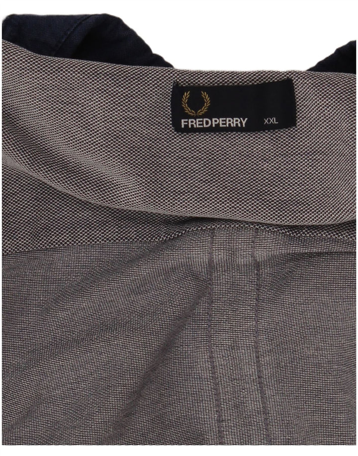 Fred Perry herre poloskjorte 2XL marineblå
