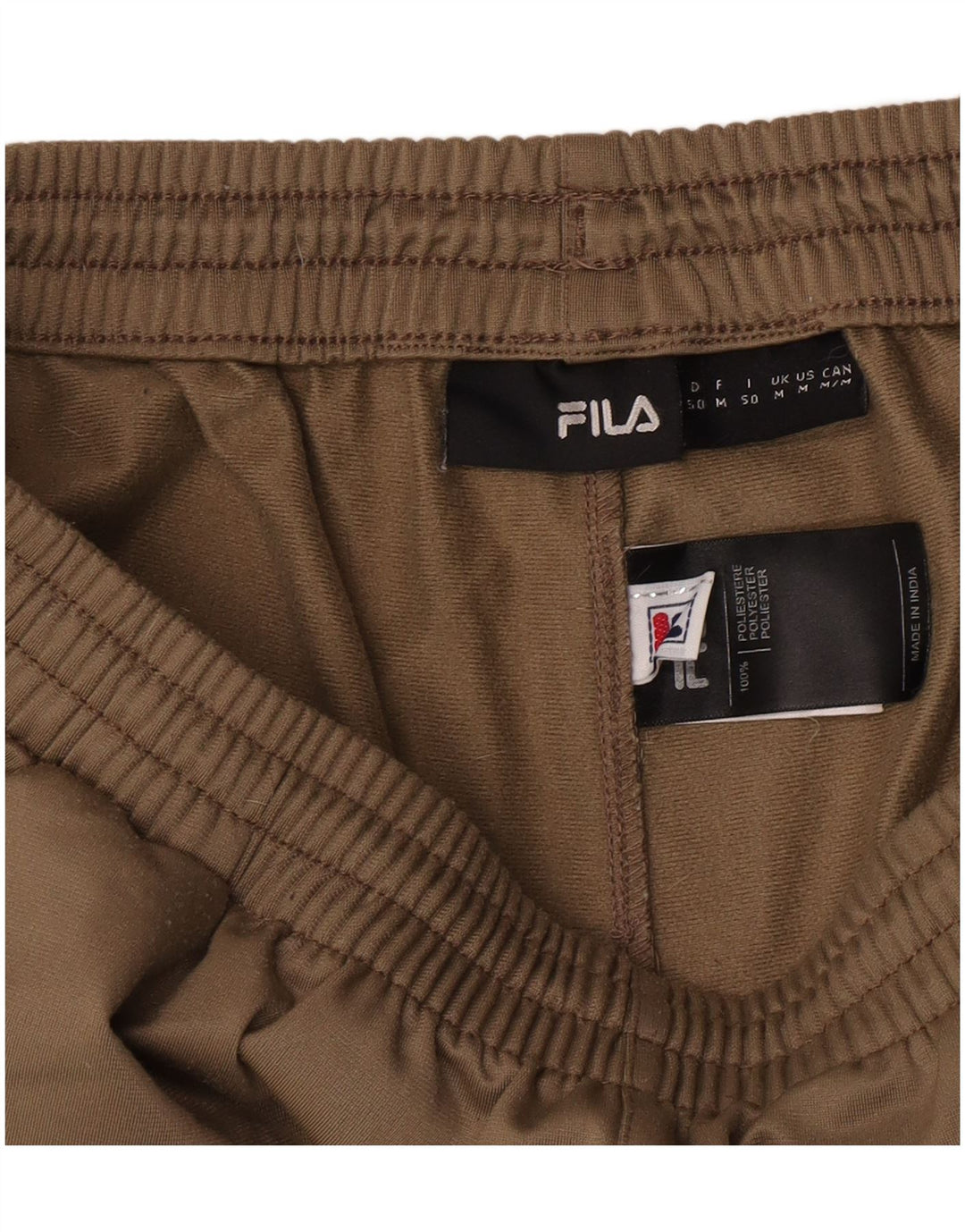 Fila Herre Loose Fit træningsdragt Bukser Medium Khaki Polyester