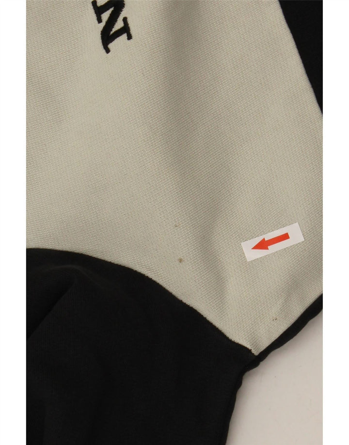 North Sails Herre grafisk hættetrøje Jumper Medium Sort Colourblock Bomuld