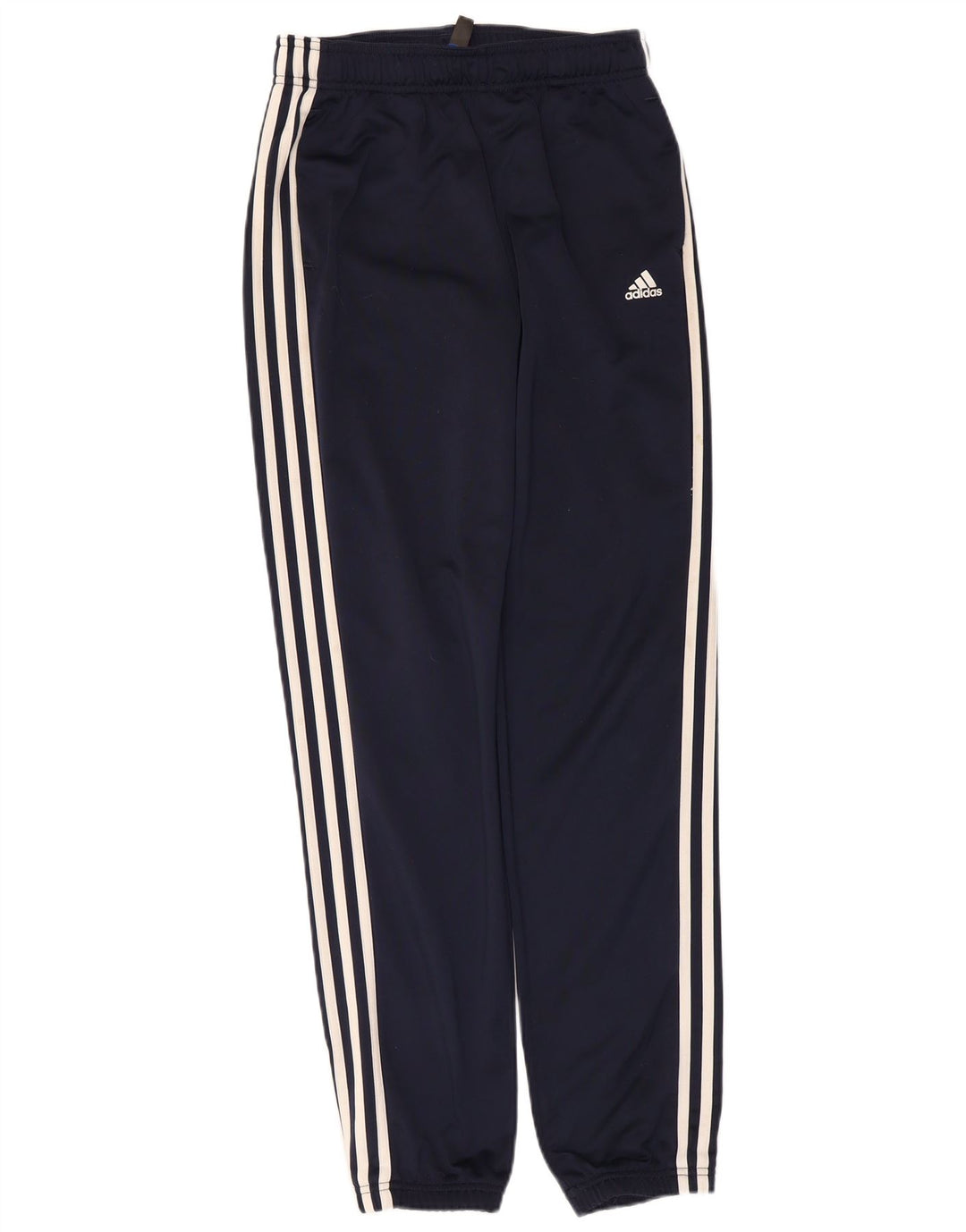 Adidas Drenge Træningsdragt Bukser Joggers 13-14 År Marineblå Polyester