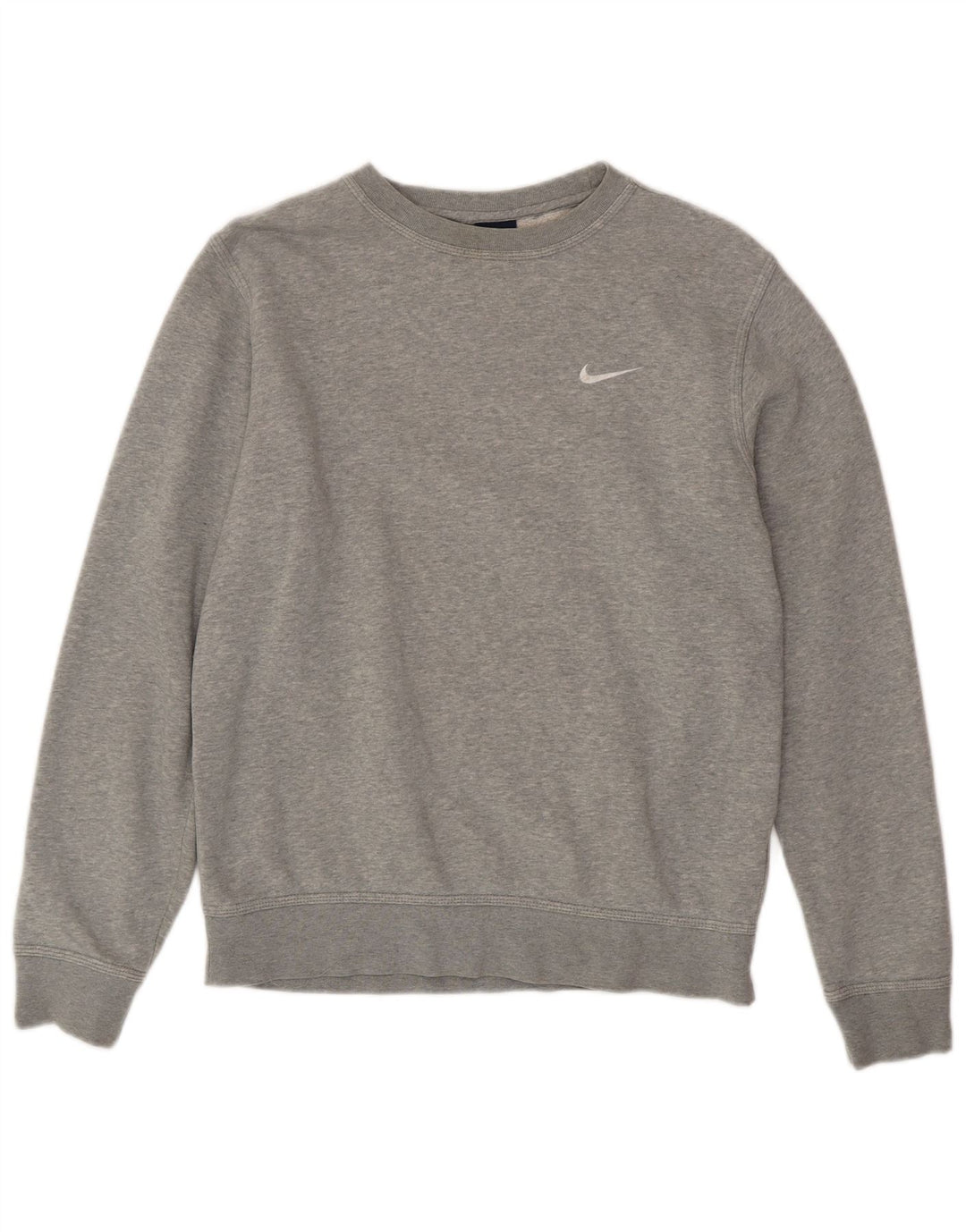 NIKE sweatshirt til mænd mellem grå bomuld