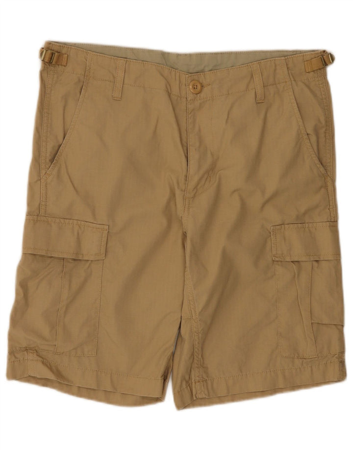 CARHARTT Herre Cargo Shorts W31 Medium Beige Bomuld