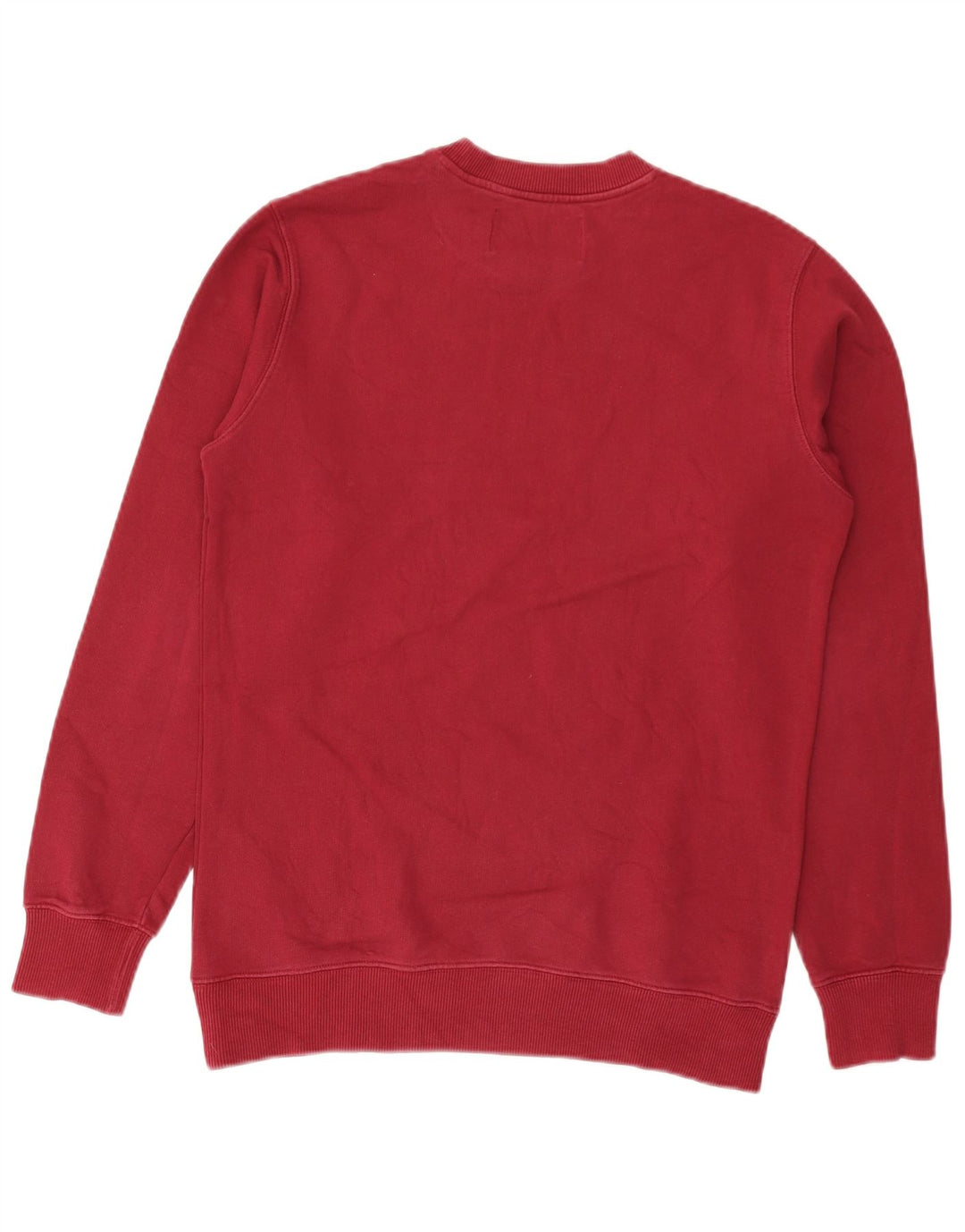 Calvin Klein Jeans Herre Grafisk Sweatshirt Jumper Lille Rød Bomuld