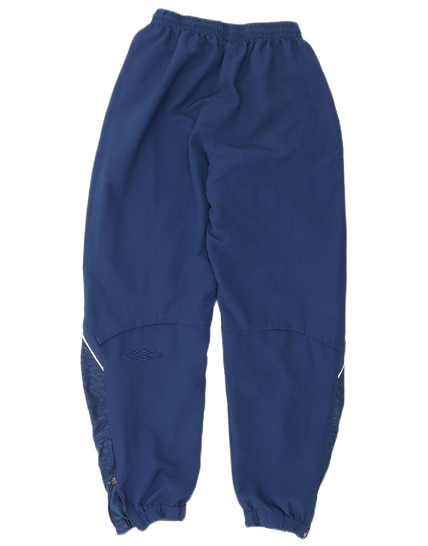 Umbro Boys Tracksuit Bukser Joggers 11-12 År Large Navy Blue