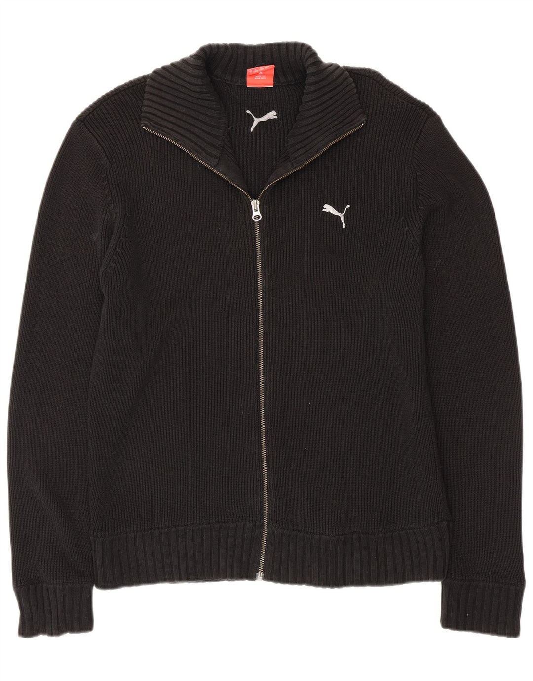 PUMA Cardigan sweater til mænd, stor sort