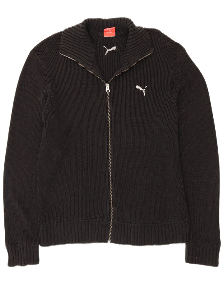 PUMA Cardigan sweater til mænd, stor sort
