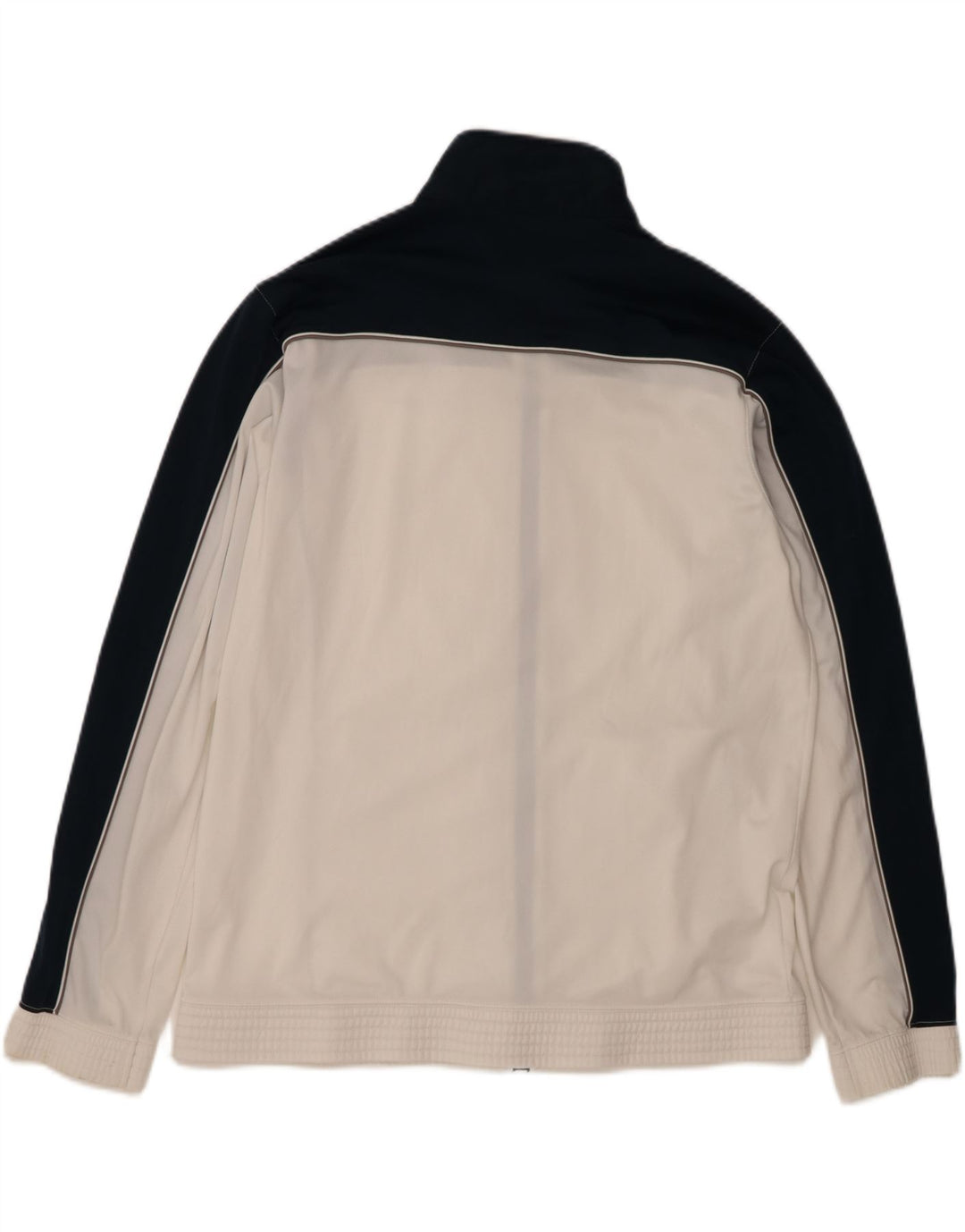 CHAMPION Mens Tracksuit Top Jacket XL White Colourblock Polyester Vintage Champion and Second-Hand Champion from Messina Hembry 