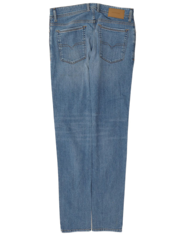 Diesel Dame Skinny Jeans W29 L32 Blå Bomuld