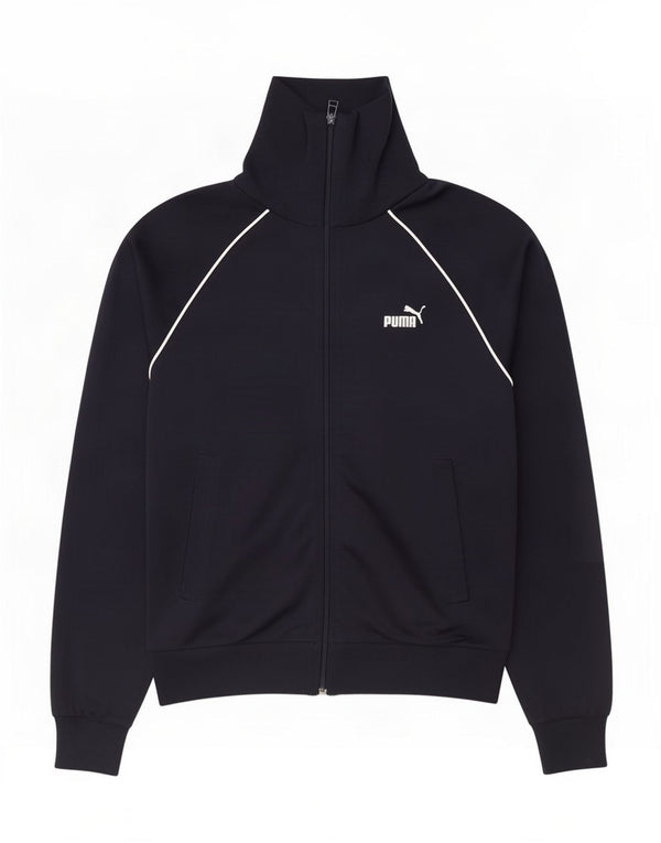 Puma Mens Tracksuit Top Jacket Small Navy Blue Polyester