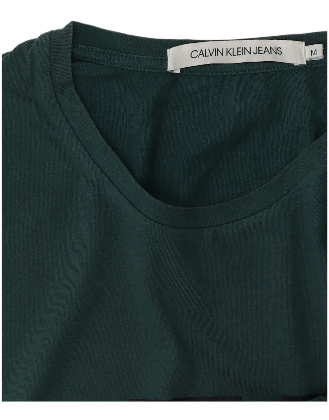 CALVIN KLEIN JEANS Grafisk T-shirt herre Top Medium Grøn