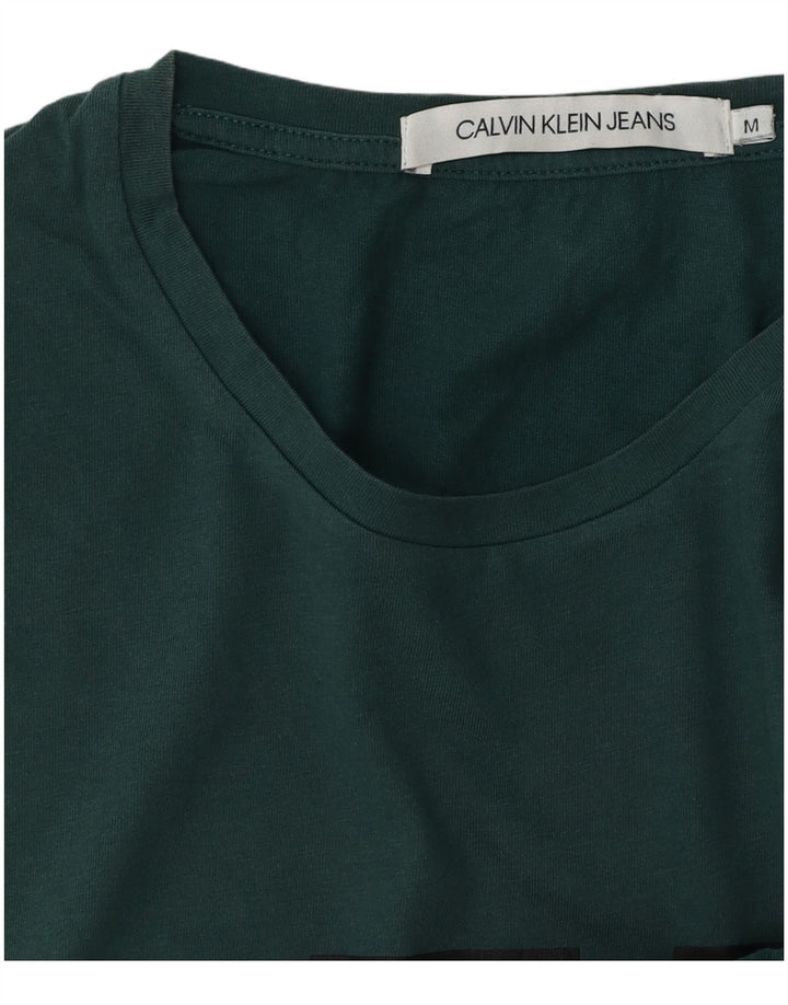 CALVIN KLEIN JEANS Grafisk T-shirt herre Top Medium Grøn
