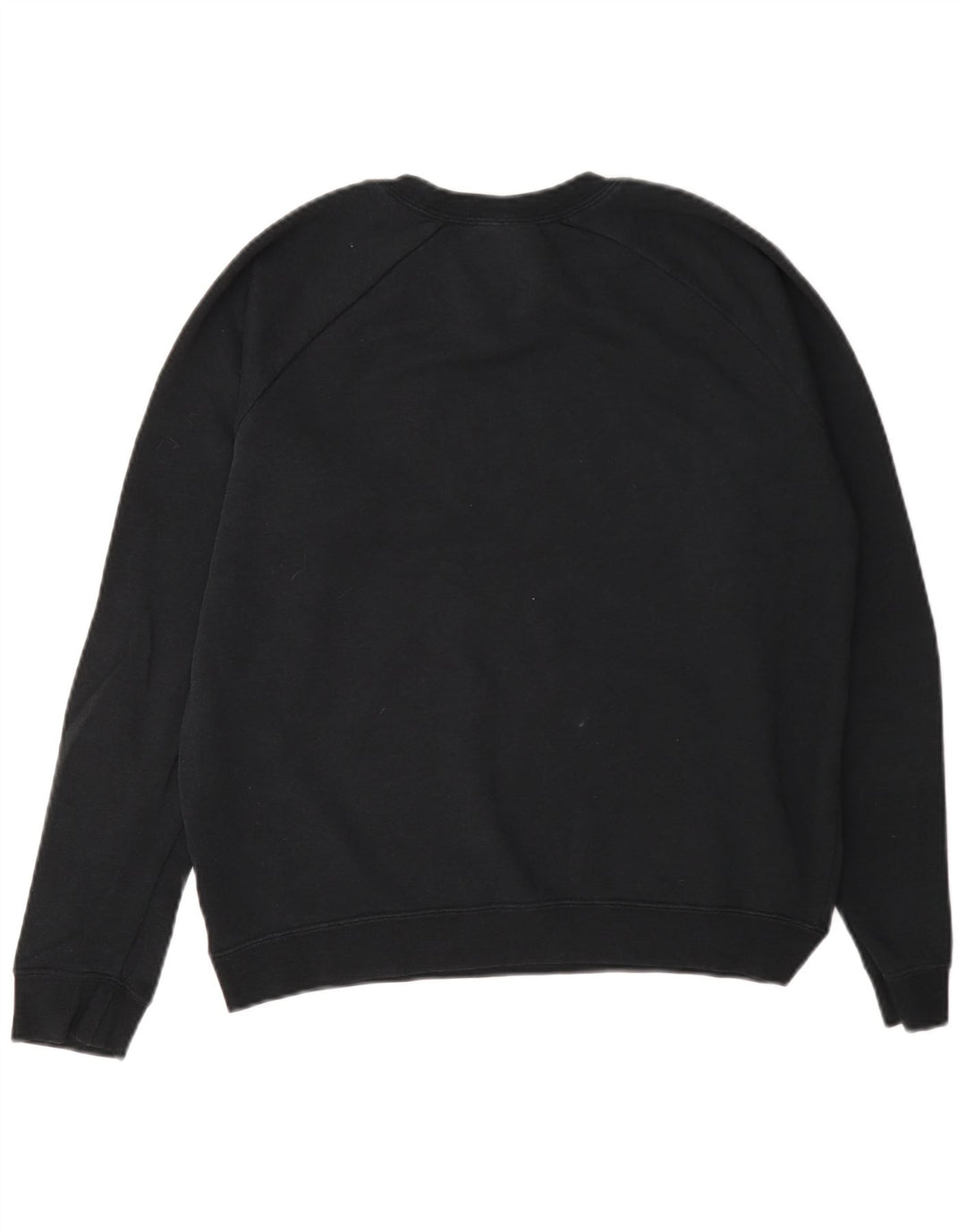 Nike Womens Graphic Oversized Sweatshirt Jumper UK 10 Small Grey Bomuld