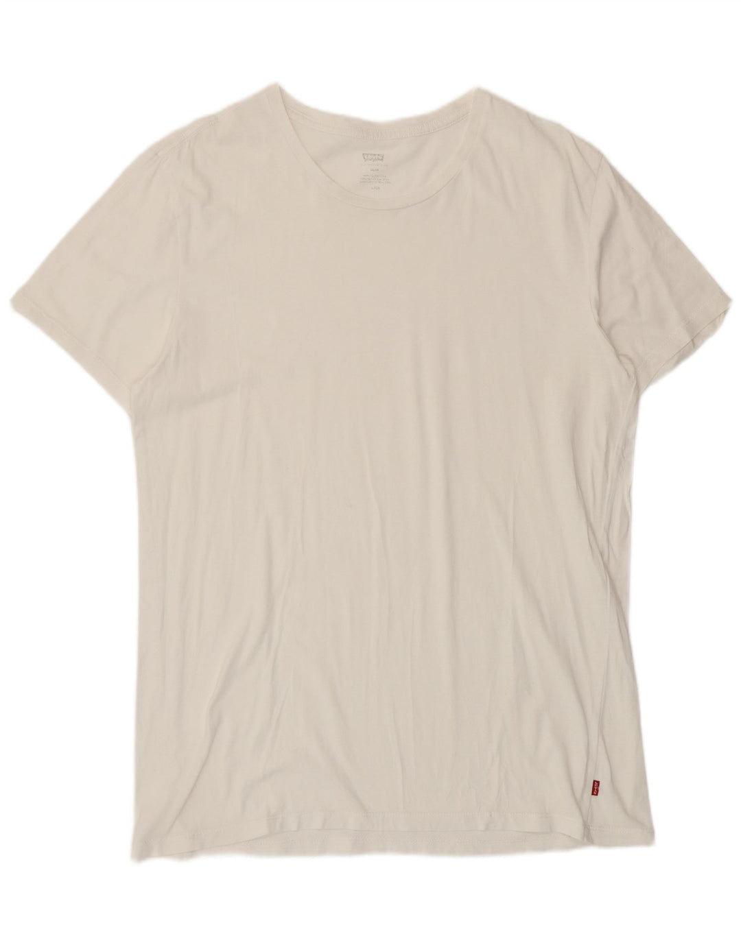 Levi's Herre Slim T-Shirt Top Stor Hvid