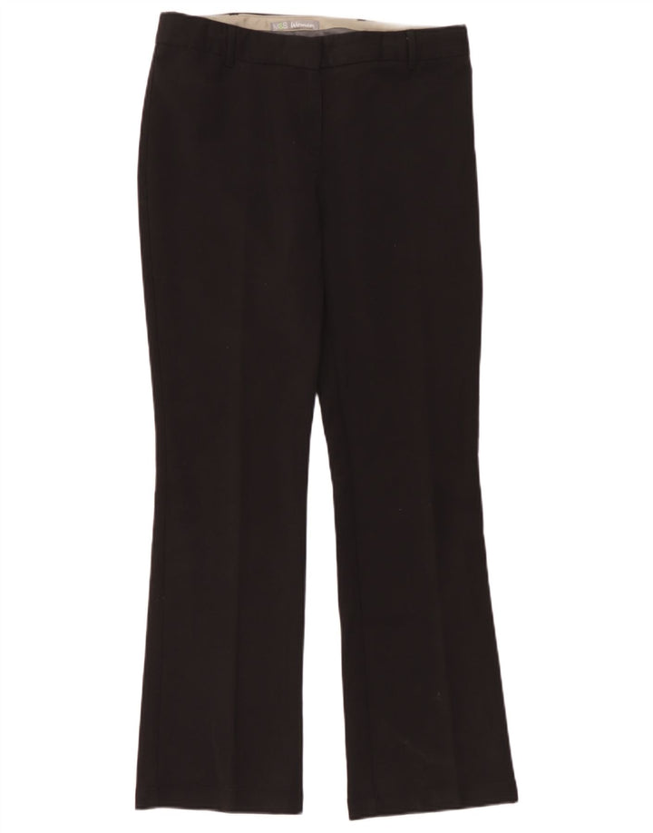 Marks & Spencer Dame Bootcut Casual Bukser UK 12 Medium W32 L30 Black