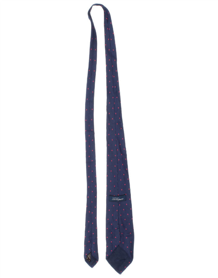 Les Copains Herre slips One Size Blue Polka Dot Silk Classic