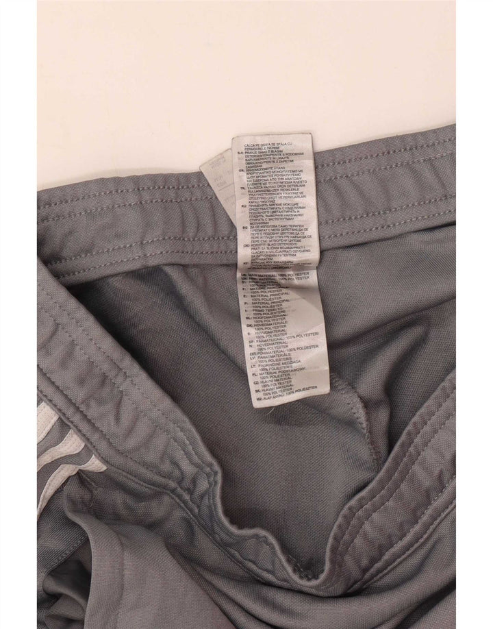 Adidas træningsdragtsbukser til kvinder UK 12/14 Medium Grey Polyester