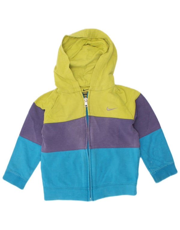 Nike Baby Boys Hættetrøje med lynlås 18-24 måneder Flerfarvet Colourblock
