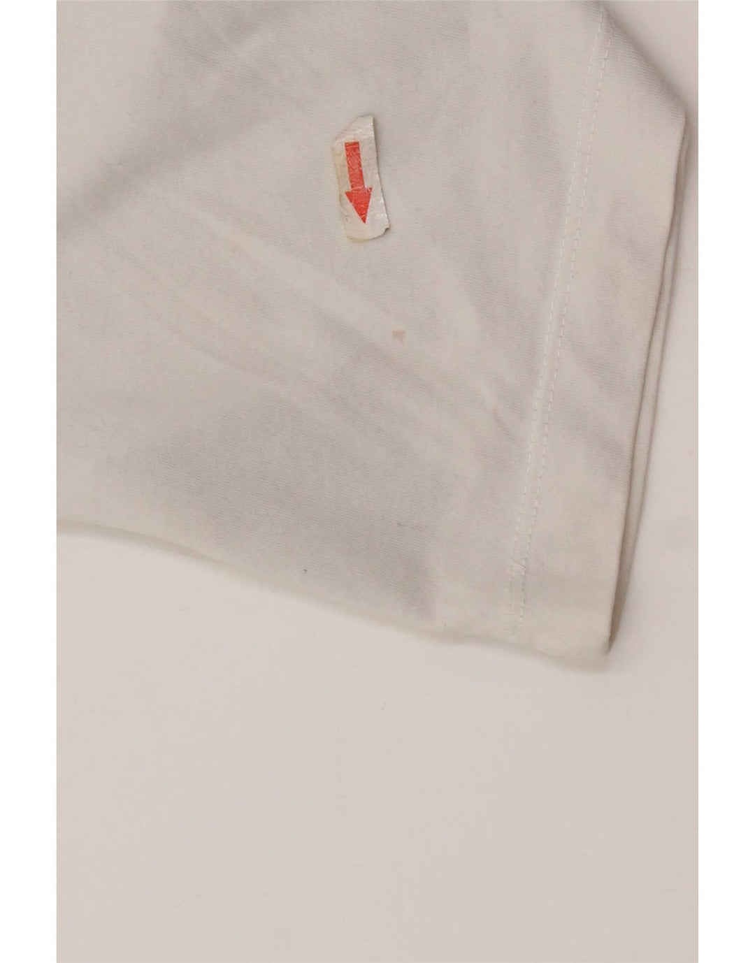 Nike Herre Dri Fit grafisk T-shirt Top Medium Hvid Bomuld