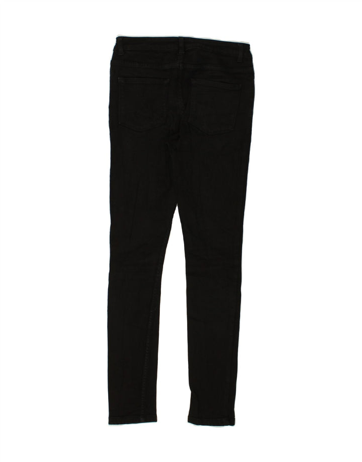 WHISTLES Womens Skinny Jeans W28 L30  Black Cotton | Vintage Whistles | Thrift | Second-Hand Whistles | Used Clothing | Messina Hembry 